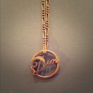 Authentic Dior Necklace in Silver