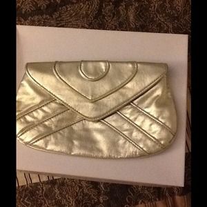 Gold clutch