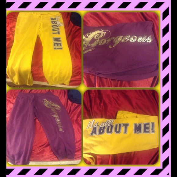 🚫🚫 SOLD N A BUNDLE capri sweat pants bundle - Picture 3 of 3