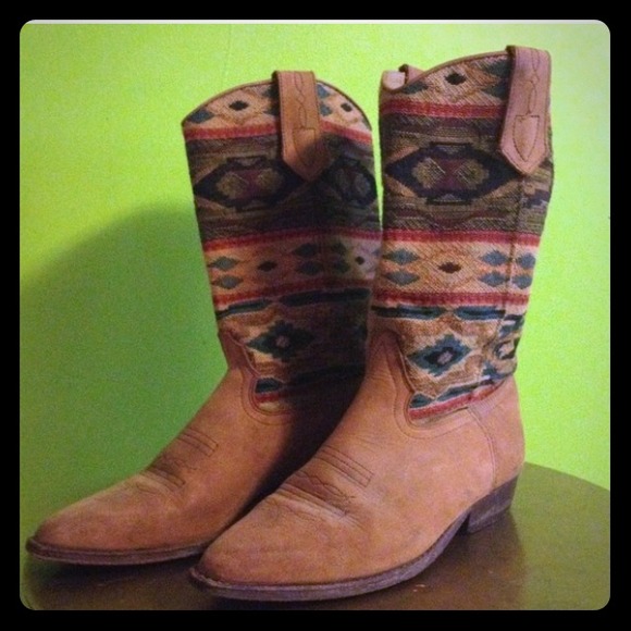 Vintage cowboy boots