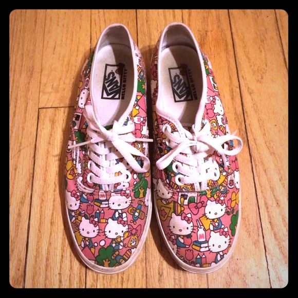 Hello Kitty Vans Shoes