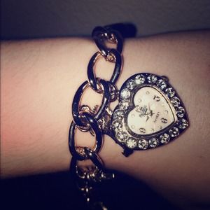 Figaro Couture charm bracelet watch