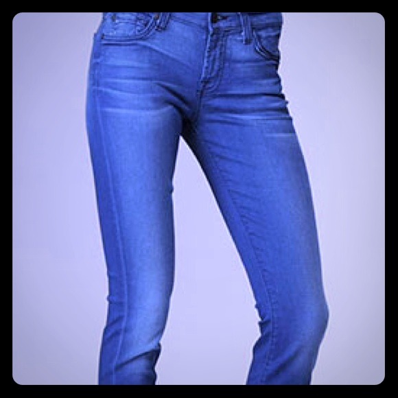 7 For All Mankind Dusty Blue Gwenevere