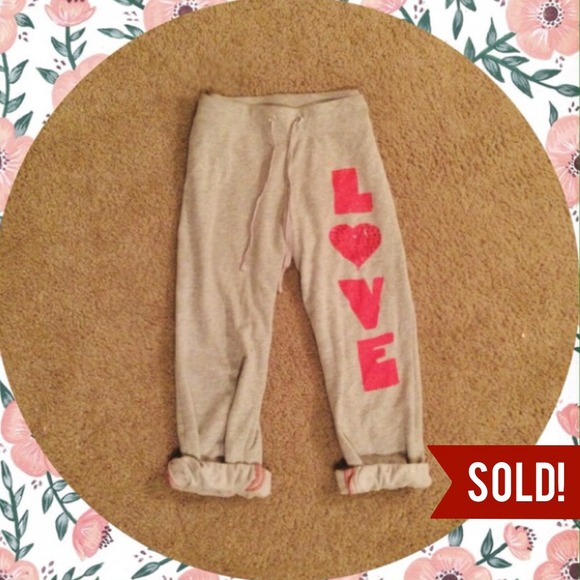 Cute sweat pants
