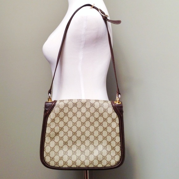 Vintage Gucci Blondie Monogram Handbag - Picture 2 of 4