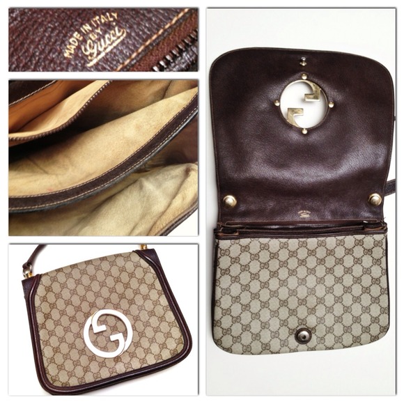 Vintage Gucci Blondie Monogram Handbag - Picture 3 of 4