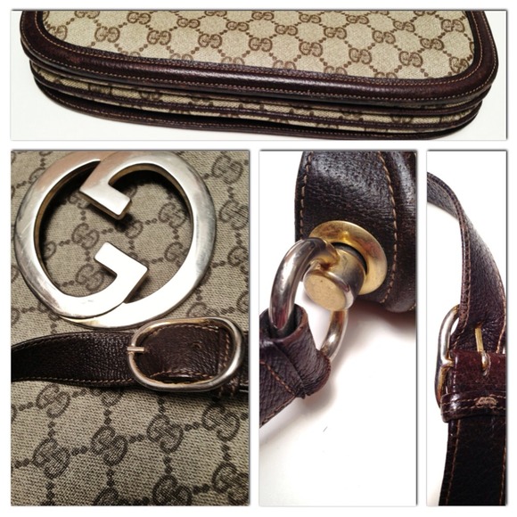 Vintage Gucci Blondie Monogram Handbag - Picture 4 of 4