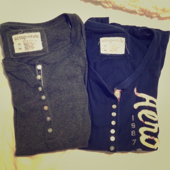 Aeropostale long sleeve shirts