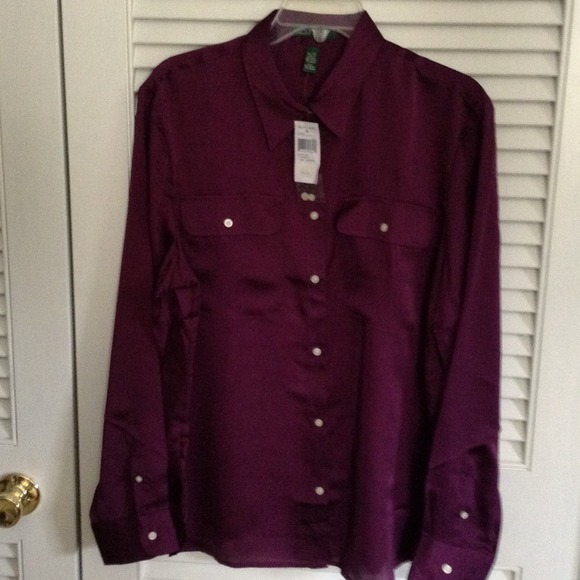 RALPH LAUREN BEAUTIFUL BLOUSE