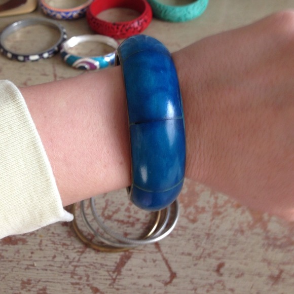 Cobalt blue bangle