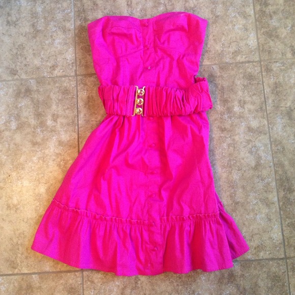 Hot pink summer dress ??