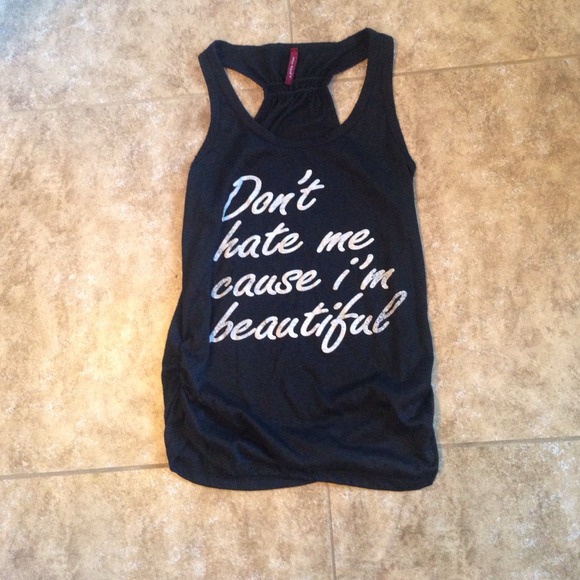 Black casual tank.