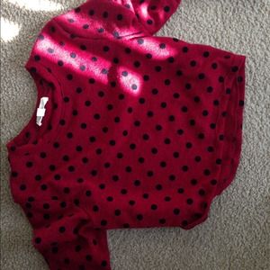 🎀🎀 Red Sweater Crop Top 🎀🎀