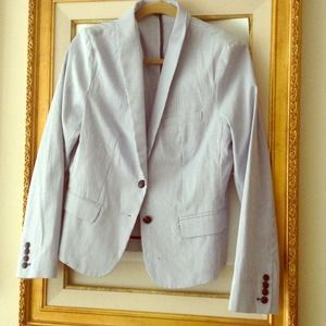 Pinstripe blazer