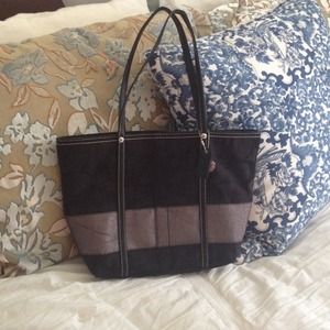 Black Coach tote