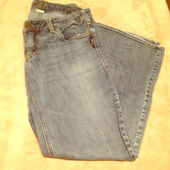 Silver jeans aiko boot cut 31/31