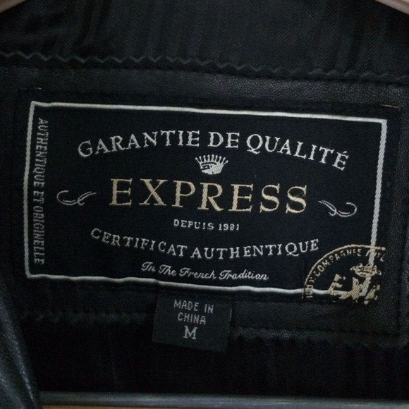 Express Leather Jacket - Picture 3 of 4