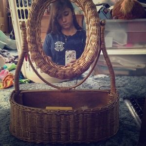 Mirror with holder :)
