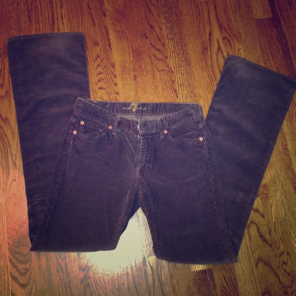 7 for all mankind brown cords