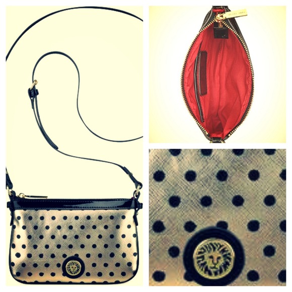 ⛔️Sold⛔️Anne Klein Polka Dot Crossbody