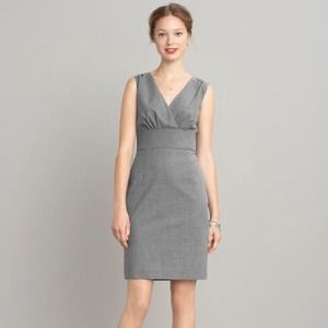 Banana Republic Grey Work Dress