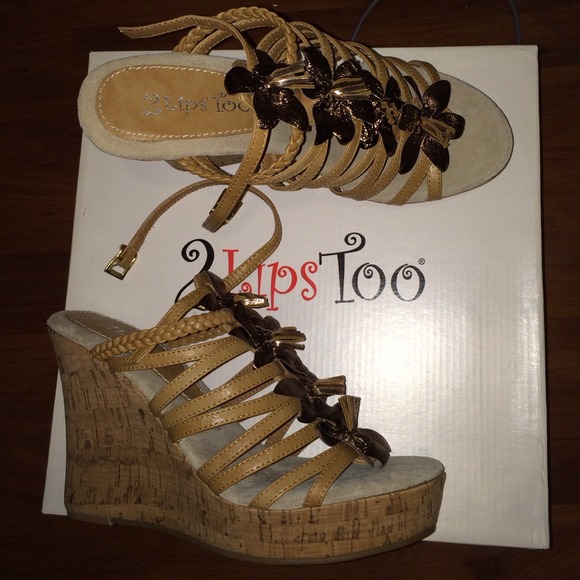 Tan wedges