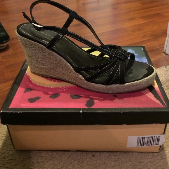 Black and Tan wedges