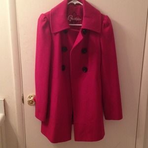 New, worn once Guess coat