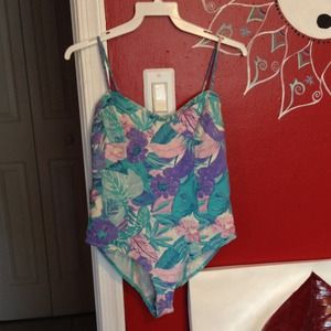 Tropical bodysuit