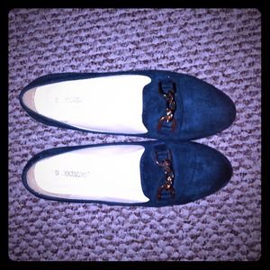 Teal Loafers