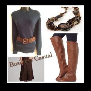 🎉HOST PICK 🎉 Blue mock turtleneck sweater