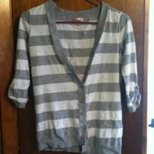 Striped cardigan