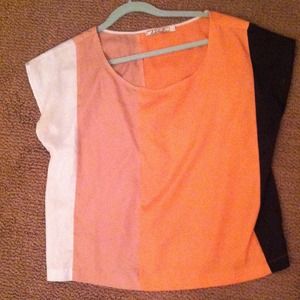 Color block shirt from nordstroms