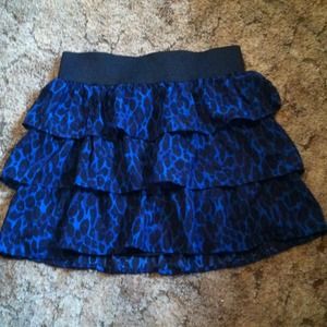 Cheetah skirt