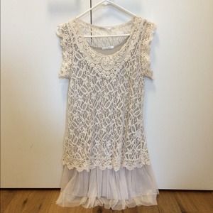 Super cute lace/crochet dress