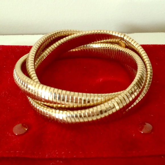 Kate spade Trendy gold wrap around bracelet