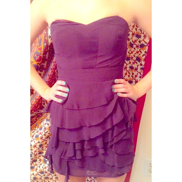 GORGEOUS Eggplant Guess Dress