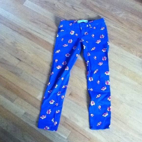 Floral Abercrombie pants