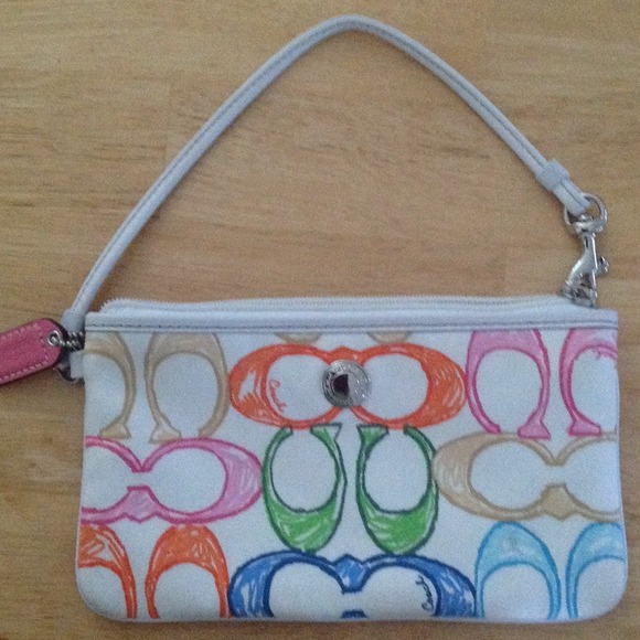 Authentic Coach wristlet