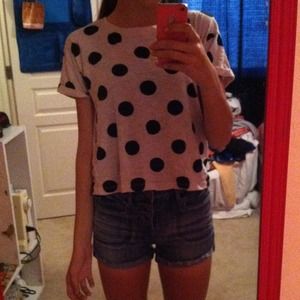 Polka dot shirt