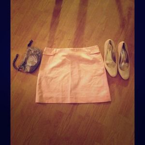 JCrew Mini Skirt in Pink