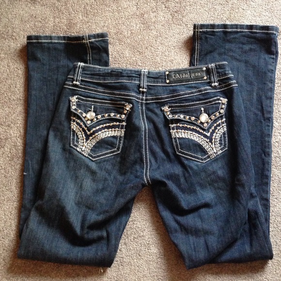 BUNDLED❌LA Idol bling jeans