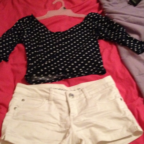 White Shorts