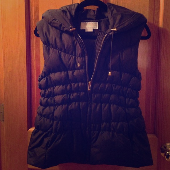 Michael Kors Outerwear - MK Chocolate Brown Vest