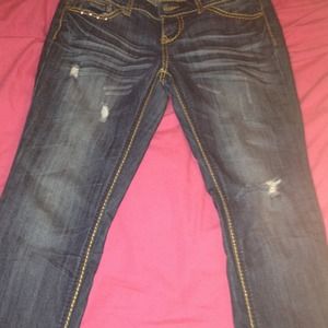 Stylish Ripped Denim Jeans