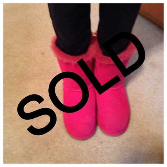 Kids Hot Pink Ugg