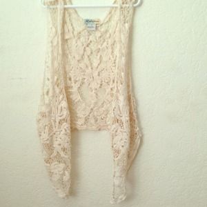 Crochet vest/cardigan