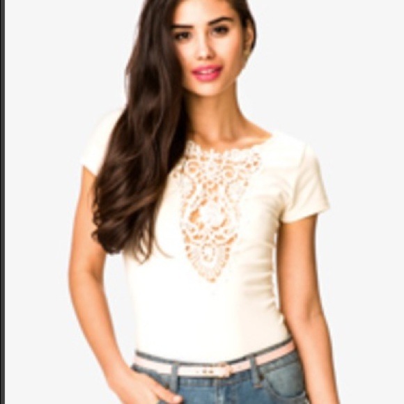 Forever 21 crochet top