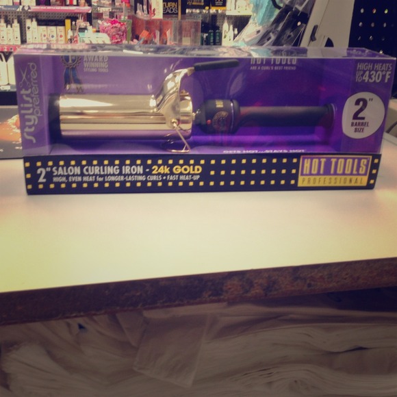 Hot tools curling iron