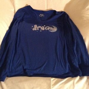 Dream dark blue long sleeve shirt